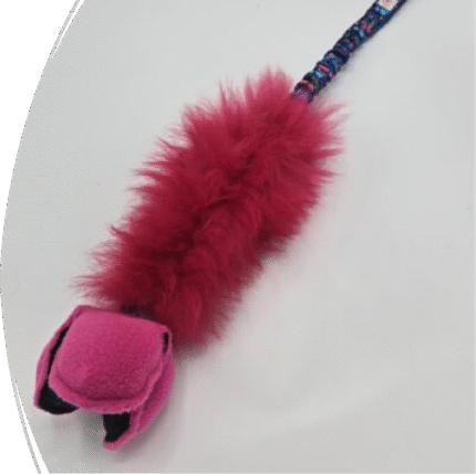 Sheepskin Goody Ball Bungee Handle